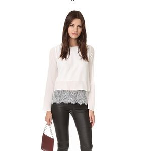 One by Cami NYC. Bell long sleeve blouse size xs